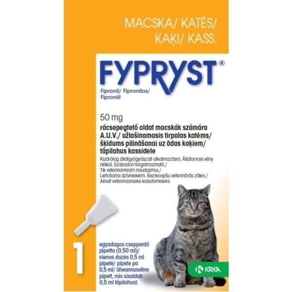 Fypryst pretblusu pilieni kaķiem 50 mg N1